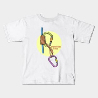 Bachmann Climbing Prusik Hitch Kids T-Shirt